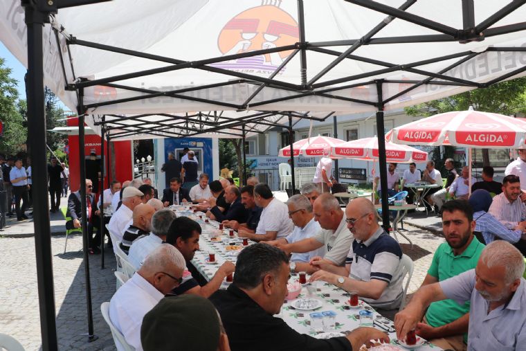 Havza Belediyesi Bayramlaşmasına Yoğun İlgi