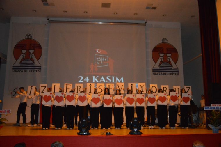 24 Kasım Öğretmenler Günü Programı